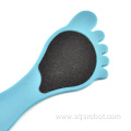 Hot selling Reusable Plastic Pedicure Foot File with Long Handle